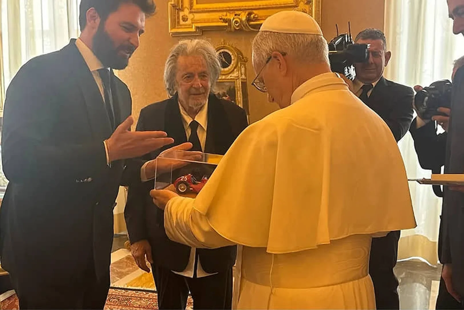 Al Pacino became the first star to meet the Pope - all for his new film