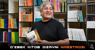Bakhriddin Bozorov marked 30 years in book design.