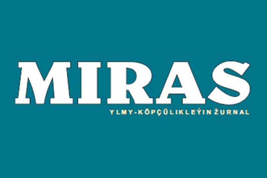 Miras Journal Published with Materials on Turkmen Heritage