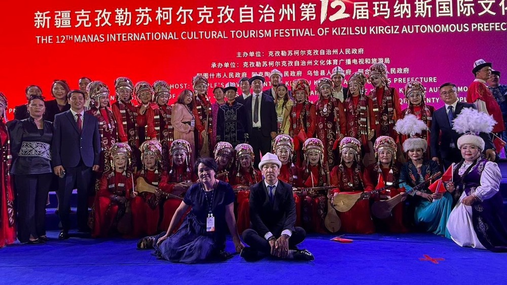 The 12th International Cultural Tourism Festival "Pamir of Peace — Eternal Manas" kicked off in China's Kizilsu Kirghiz Autonomous Prefecture on July 13.