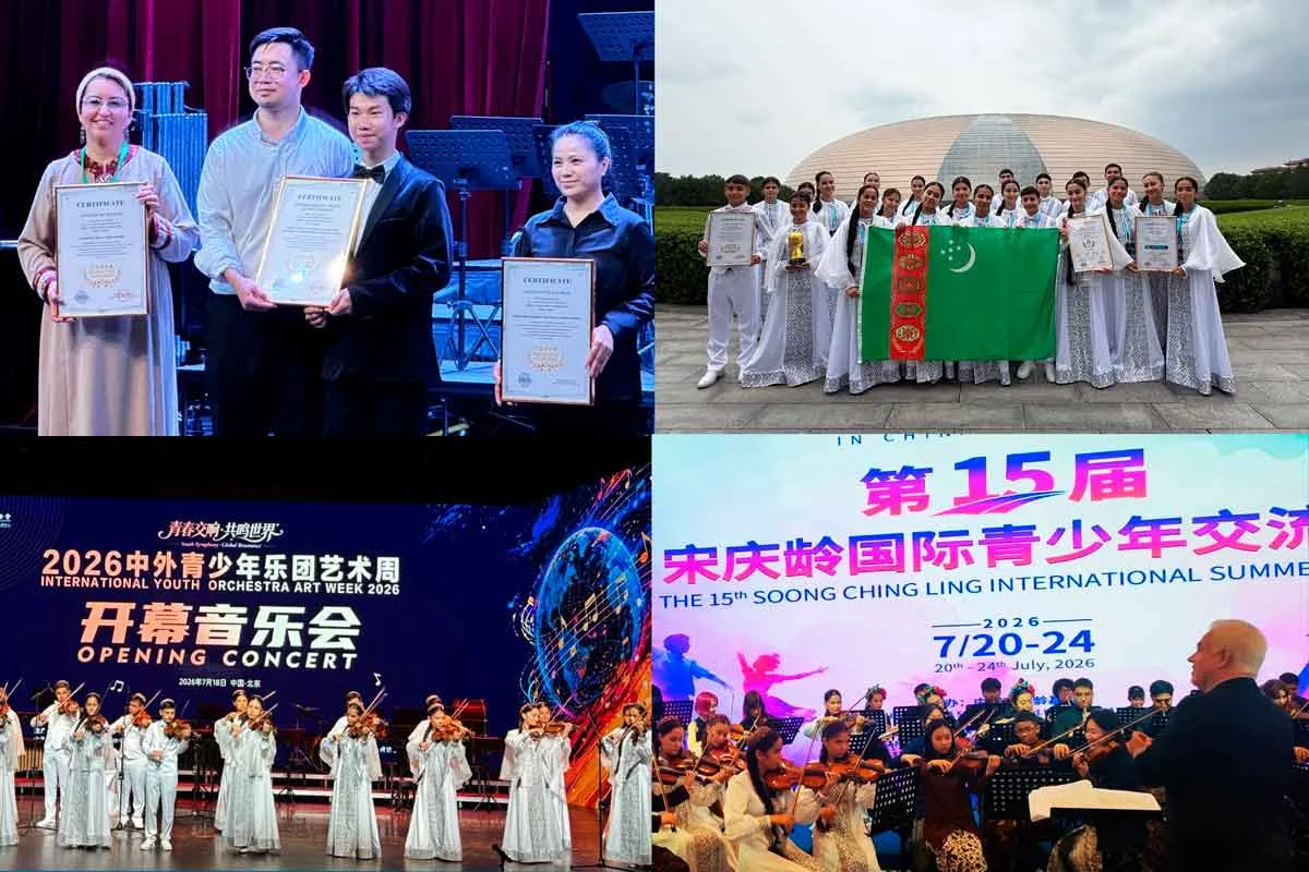 Turkmenistan's Mukam Ensemble Wins Award in Beijing