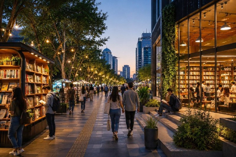Book Streets and Bookshops in Malls to Open in Tashkent