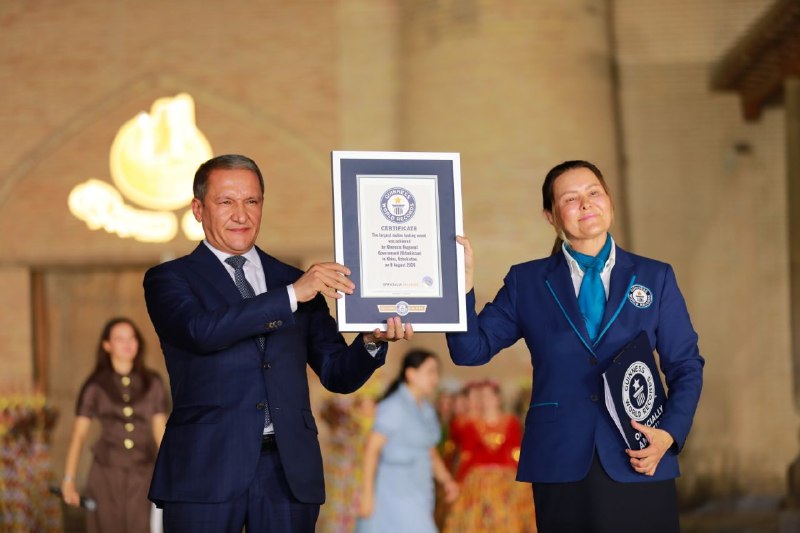 Khiva Melon Festival Sets Guinness Record