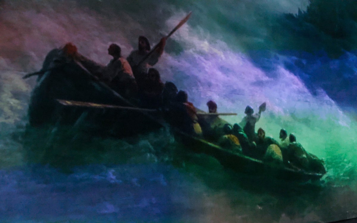 Aivazovsky Immersive Exhibition Opens in Astana