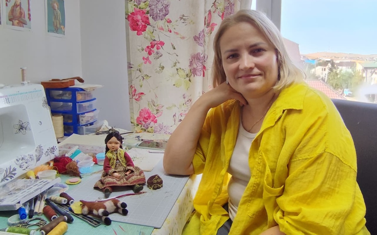 Кокшетауская кукольница создала более 200 авторских фигур