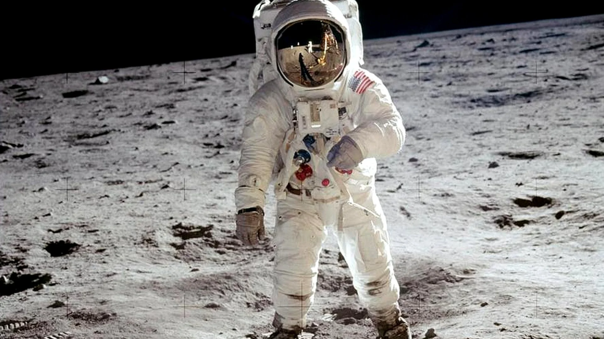 Photo of the day: Man on the Moon