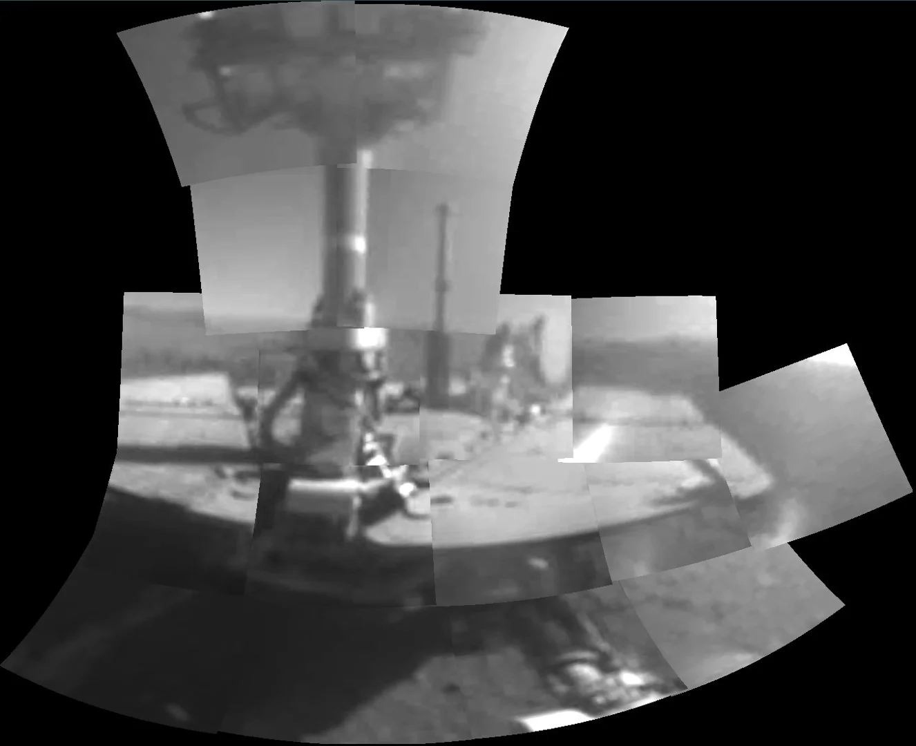 Photo of the day: Opportunity's First Selfie