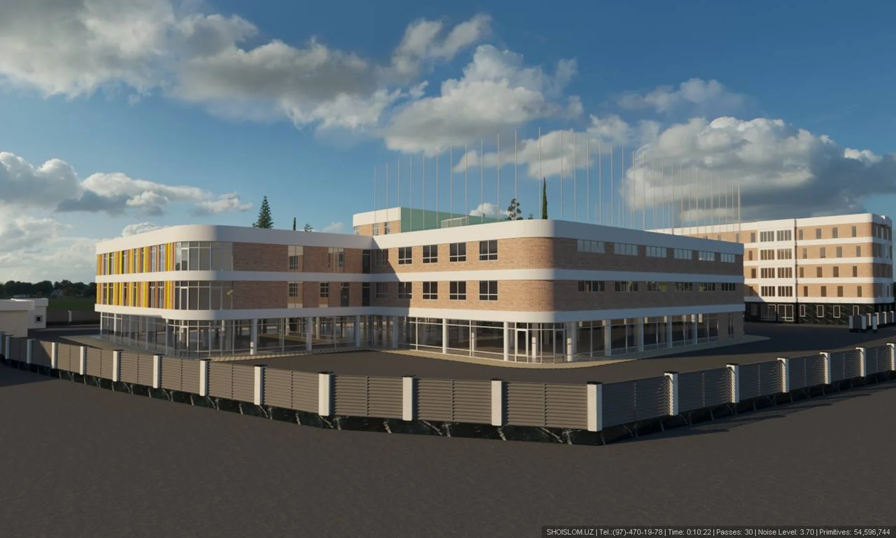 In Chirchik, a constructivist building from the 1930s is being demolished for the sake of a Chinese gymnasium