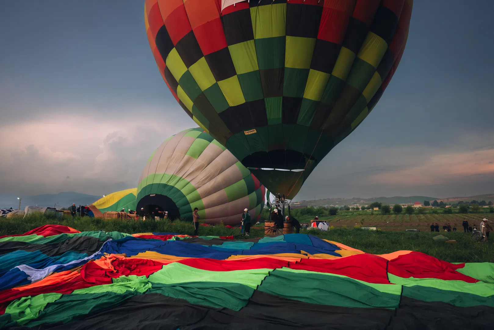 Urgut District in the Samarkand Region Prepares for the International Balloon Festival