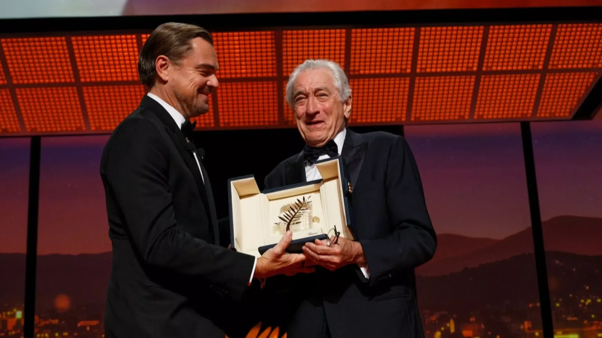 Robert De Niro received the "Golden Palm Branch" at the Cannes Film Festival