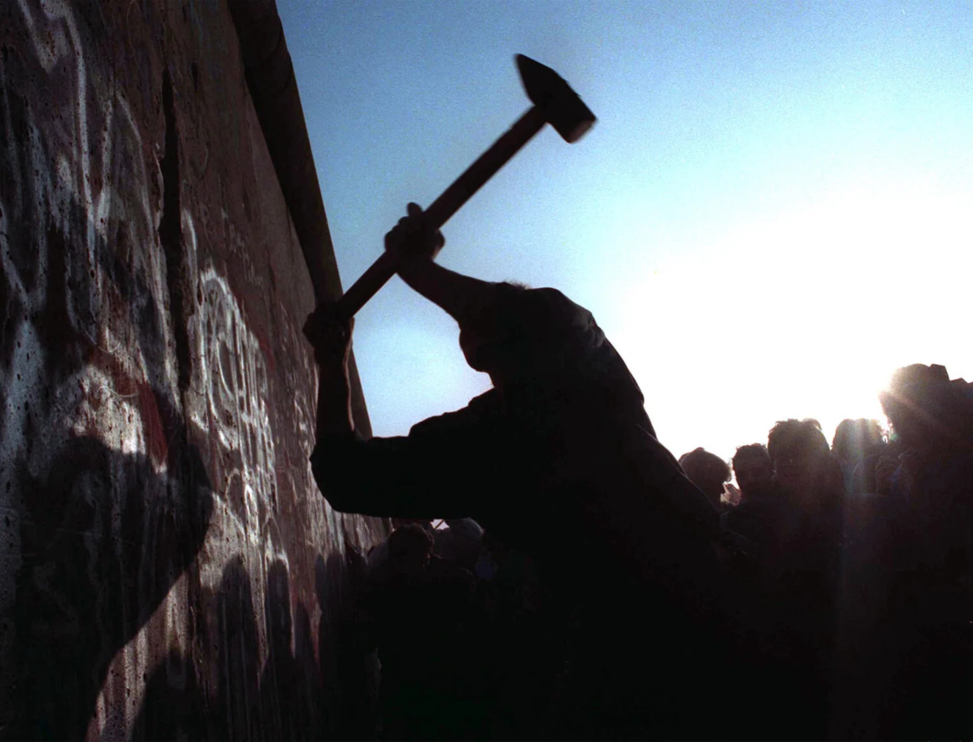 Photo of the day: Fall of the Berlin Wall