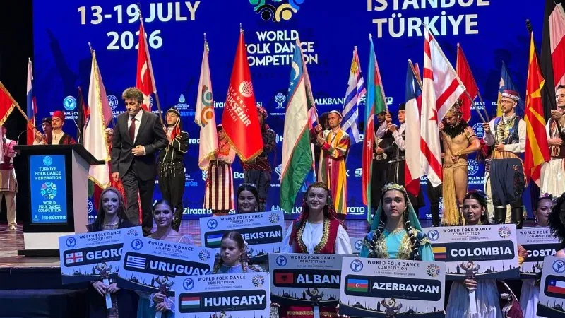 Istanbul Hosts the "Dances of the World's Peoples" Competition