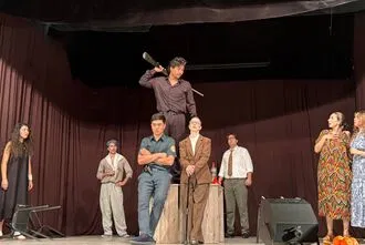 The premiere of the first Russian-language production of Uzbek classic literature.