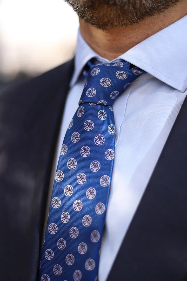 Ties Featuring Kyrgyz Ornamentation Gain Popularity Among Men