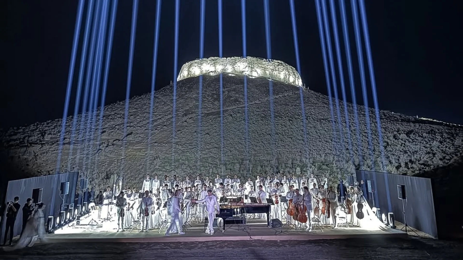 For the first time in Karakalpakstan, a large-scale open-air symphony was held near the Chilpik fortress