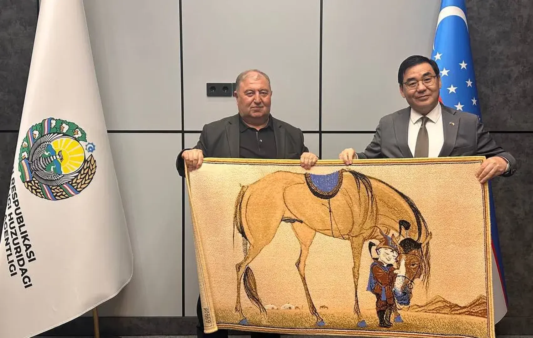 Uzbekistan and Mongolia discussed filming a film about the Timurids