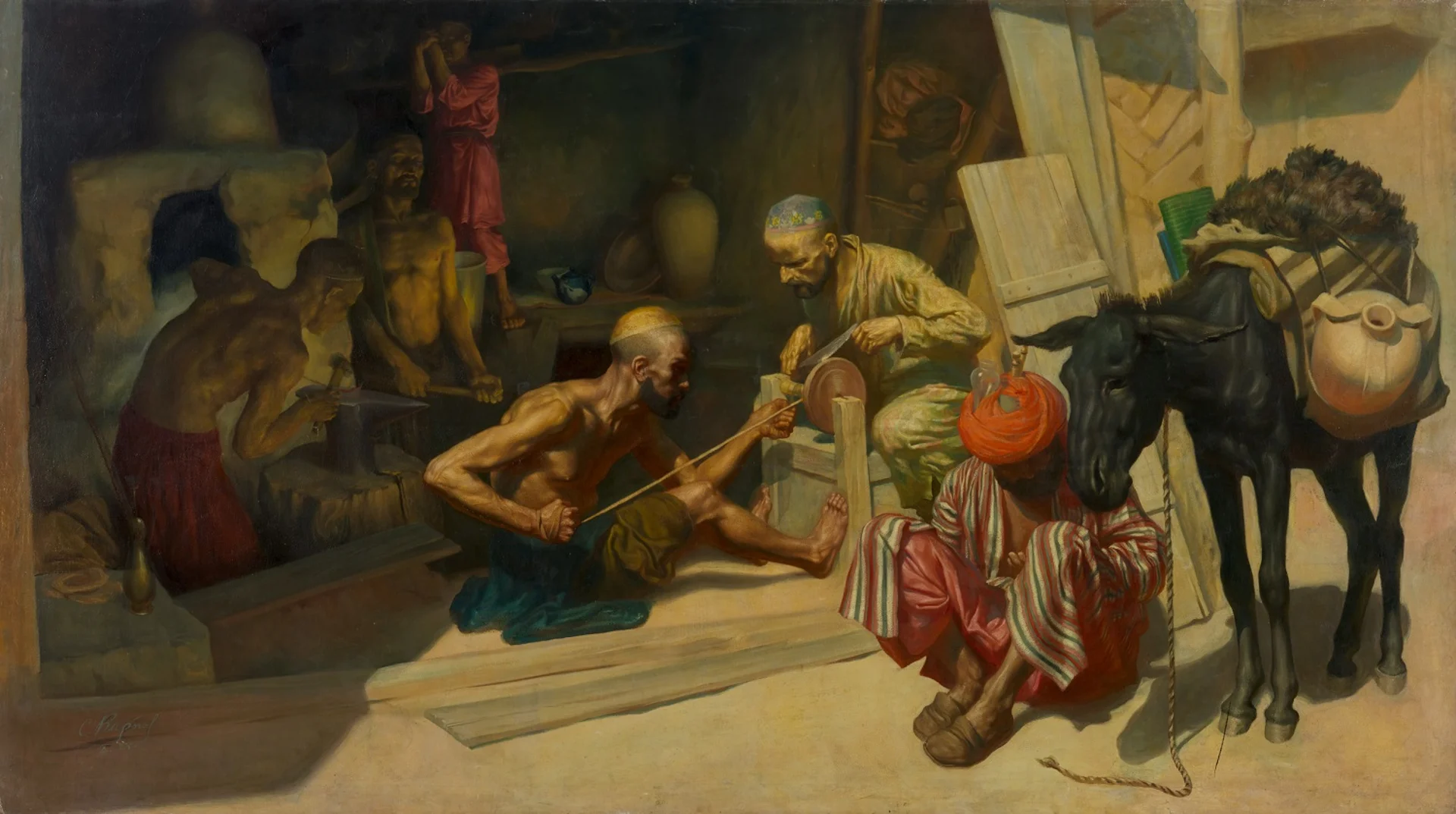 An exhibition about Russian artists in Central Asia has begun in Tretyakov Gallery