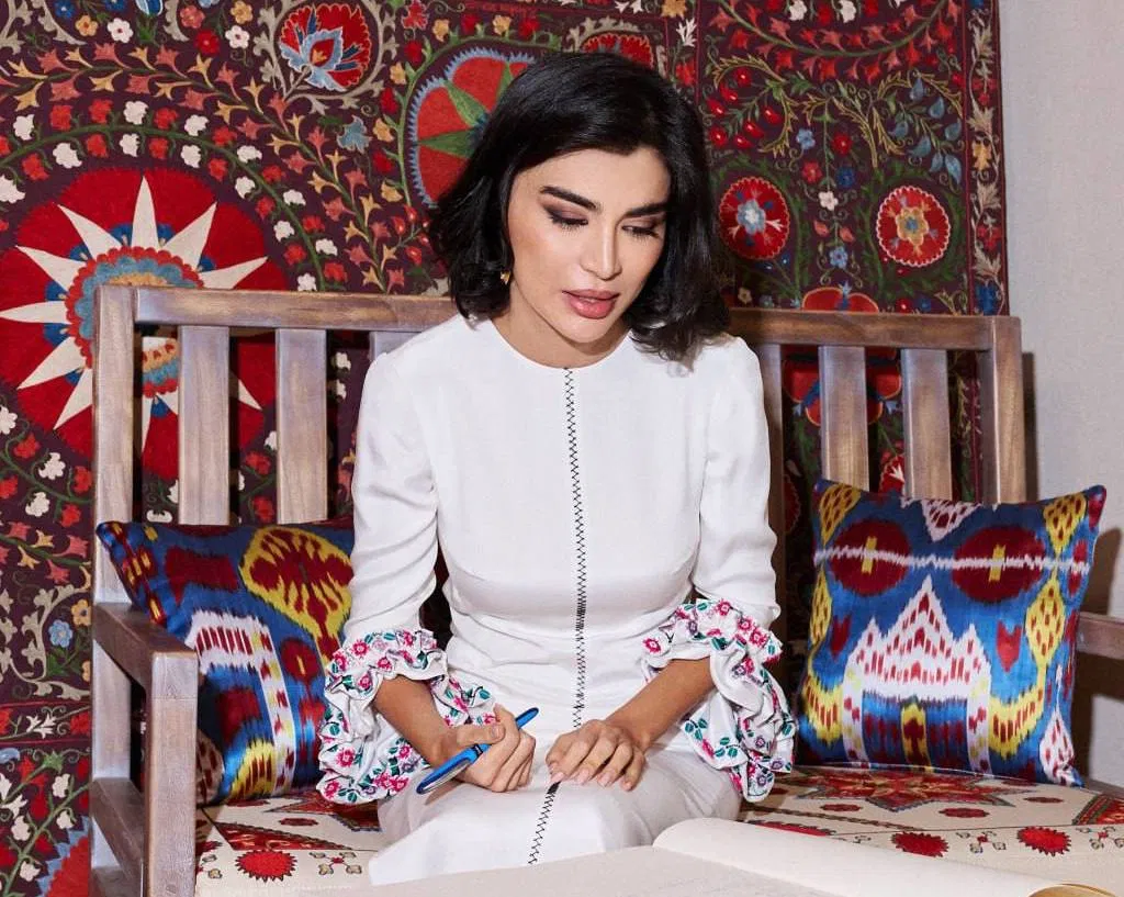 Toshkentda Madina Qosimboyevaning kashtachilik maktabi ochildi