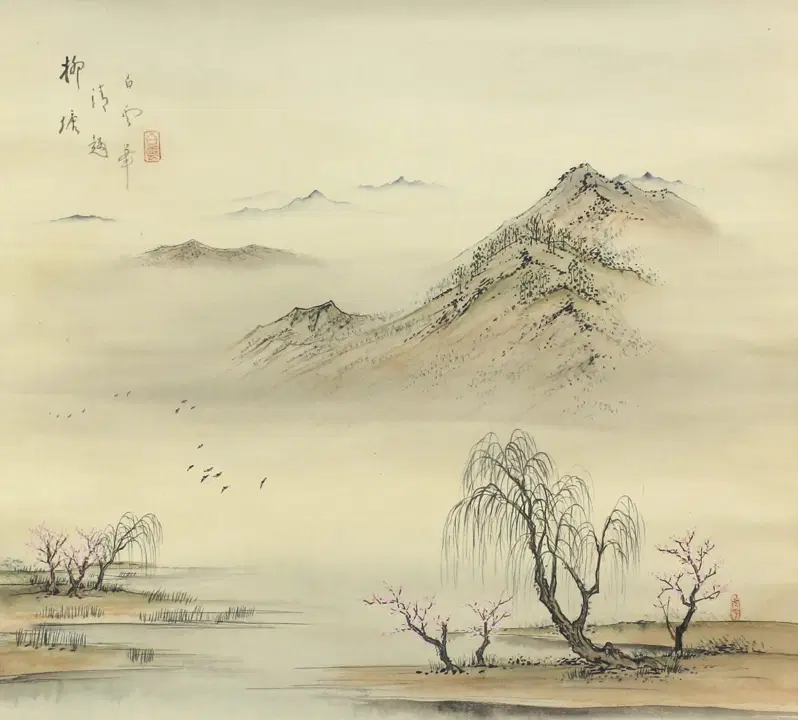 Women's Art Relaxation Session: "Blurred Silhouettes in the Japanese Style"