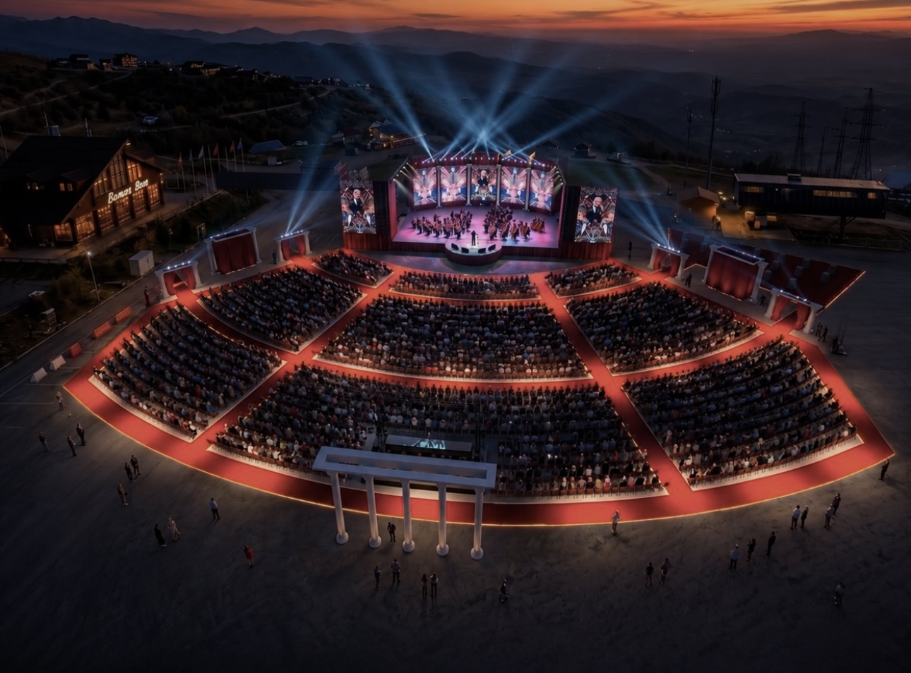 Open-air концерт Amirsoy Paradiso