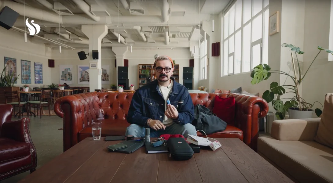 Oscar Dzhalilov. Still from the video.