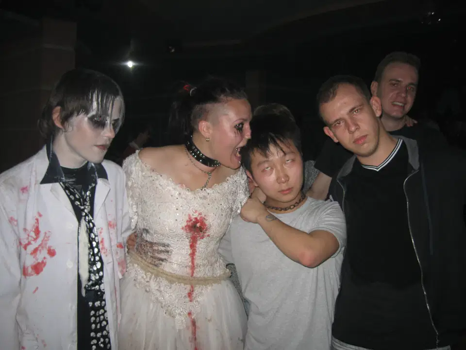 Halloween, 2010, the "From Dusk Till Dawn" club.