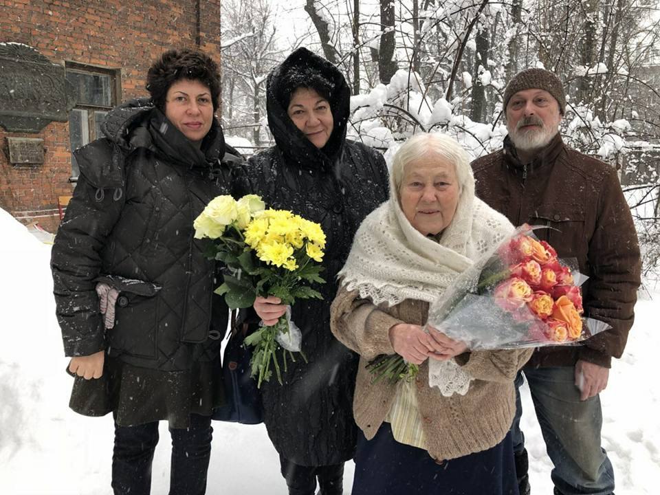 Последняя встреча с Ириной Коровай в Красном Доме Фаворского. Москва, февраль 2018 год. На фото справа — академик Иван Шаховской.