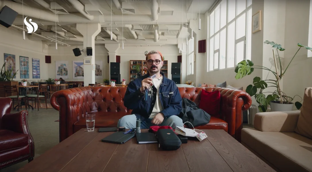 Oscar Dzhalilov. Video frame