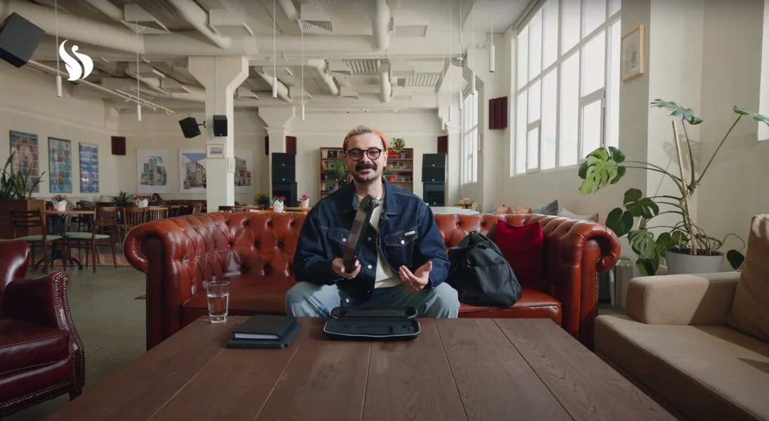 Oscar Dzhalilov. Video frame